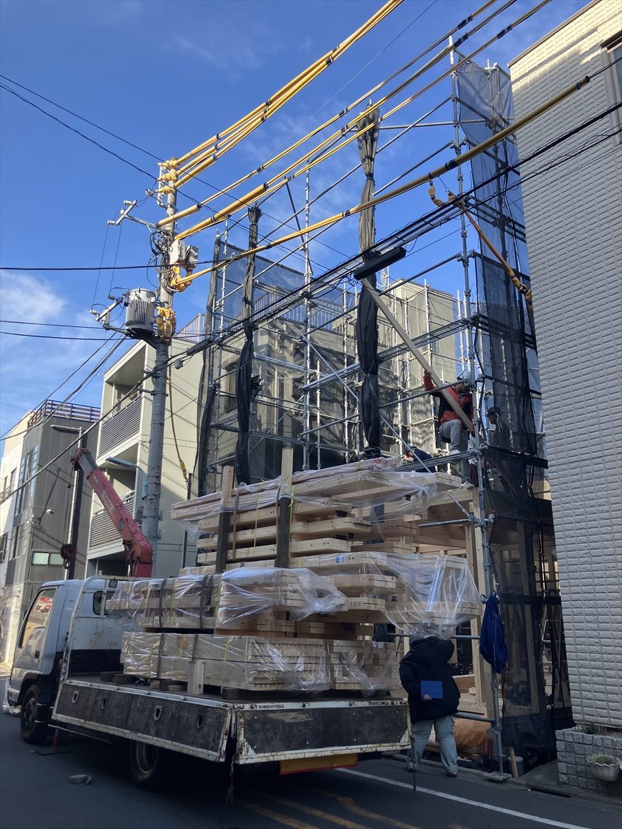 コトブキホームビルダー目黒区I邸建前