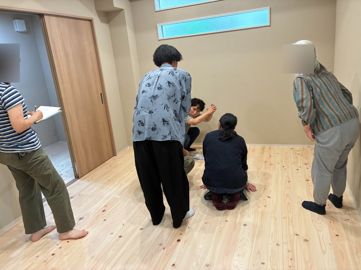 コトブキホームビルダー目黒区A邸 施主検査